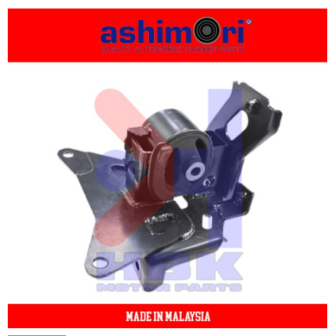 Ashimori Left Engine Support for Toyota Vios M/T 2008-2013